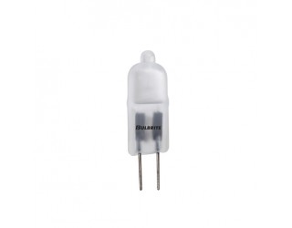 Bulbrite 650011 - Q10G4F/12 - 10 Watt - 12 Volt - Halogen - T3 - Bi-Pin (G4) - Frosted - 2,800 Kelvin