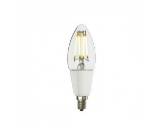 Bulbrite 776552 - LED4B11/27K/FIL/D - 4 Watt - 127 Volt - LED - B11 - Candelabra (E12) - 2,700 Kelvin
