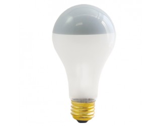 Bulbrite 717100 - 100A21F/SB - 100 Watt - 120 Volt - Incandescent - A21 - Medium (E26) - Frosted Silver Bowl - 2,700 Kelvin