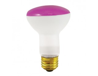 Bulbrite 226050 - 50R20P - 50 Watt - 120 Volt - Incandescent - R20 - Medium (E26) - Pink - 2,700 Kelvin