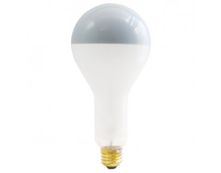 Bulbrite 717200 - 200PS30F/SB - 200 Watt - 120 Volt - Incandescent - PS30 - Medium (E26) - Frosted Silver Bowl - 2,700 Kelvin