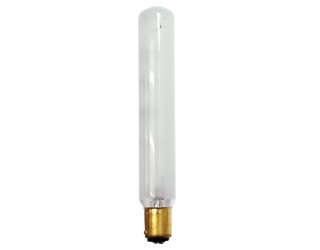 Bulbrite 707302 - 20T6.5F/DC - 20 Watt - 130 Volt - Incandescent - T6.5 - DC Bayonet (BA15d) - Frosted - 2,800 Kelvin