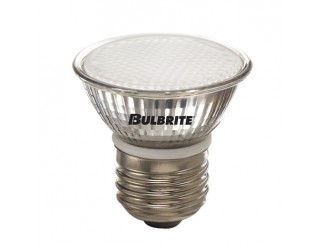 Bulbrite 620236 - FMW/FR/E26 - 35 Watt - 120 Volt - Halogen - MR16 - Medium (E26) - Frosted - 2,750 Kelvin