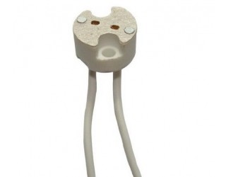 Satco 90-1590 - Halogen Socket G4-GX5.3-GY6.35 W/ 6" Leads