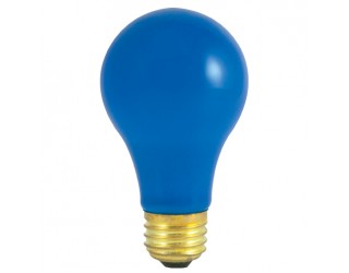 Bulbrite 106360 - 60A/CB - Incandescent - 60 Watt - 120 Volt - A19 - Medium (E26) - Ceramic Blue - 2,700 Kelvin