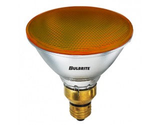 Bulbrite 683902 - H90PAR38A - 90 Watt - 120 Volt - Halogen - PAR38 - Medium (E26) - Amber