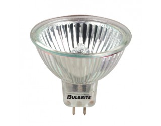 Bulbrite 639250 - EXT/10M - 50 Watt - 12 Volt - Halogen - MR16 - Bi-Pin (GU5.3) - Clear - 3,000 Kelvin