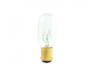 Bulbrite 705212 - 25T8/DC - 25 Watt - 120 Volt - Incandescent - T8 - DC Bayonet (BA15d) - Clear - 2,700 Kelvin