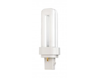 GE 97592 / 18559 - F13DBX/835/ECO - Compact Fluorescent - 13 Watt - T4 - Double Tube - 2-Pin (G24d-1) - 3,500 Kelvin (White)