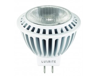 Luxrite LR21106 - L7MR16/NFL25/27K/DIM - Dimmable LED - 7 Watt - 12 Volt - 2-Pin (GU5.3) - MR16 - 2,700 Kelvin (Warm White)