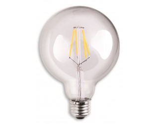 Luxrite LR21236 - LED4G25/CL/27K - LED - 4 Watt - 120 Volt - Clear - Medium (E26) - G25 - Clear - 2,700 Kelvin (Warm White)