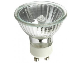 Luxrite LR20590 - Halogen - 50 Watt - 120 Volt - MR16 - Twist and Lock (GU10) - EXN - Clear Finish - Glass Cover - 2,750 Kelvin (Warm White)