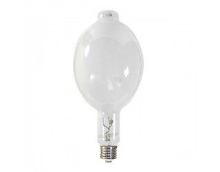 Satco S1998 - H36GW-1000DX - High-Intensity Discharge (HID) - 1000 Watt - BT56 - Mogul Screw (E39) - Mercury Vapor - Probe Start - Coated - 3,900 Kelvin (Cool White)