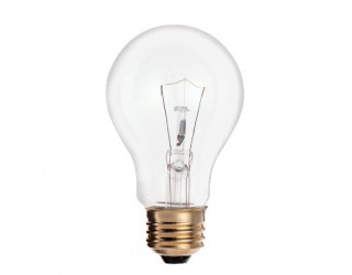 (6 Pack) Sylvania 11151 - 90A19/TS/8M/SS - Incandescent - 120 Volt - 90 Watt - A19 - Medium (E26) - Clear Finish