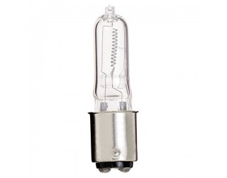 Satco S3147 - 100Q/CL/DC - 100 Watt - 120 Volt - Halogen - T4 - DC Bayonet (BA15d) - Clear