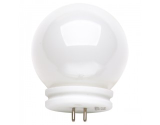 Satco S3187 - 20JCGV-G14/BALL - 20 Watt - 12 Volt - Halogen - G14 - Mini Bi-Pin (GU5.3/GX5.3) - White