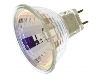 Satco S3445 - 20MR16/FL/120V - 20 Watt - 120 Volt - Halogen - MR16 - 2-Pin (G8) - Clear - 2,900 Kelvin