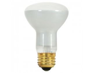 Satco S3849 - 45R20 - Incandescent - 130 Volt - 45 Watt - R20 - Medium (E26) - Dimmable Reflector - Frosted Finish