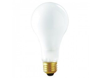 Satco S3936 - 100A23/F/VS - Incandescent - 130 Volt - 100 Watt - A23 - Medium (E26) - General Service - Dimmable - Frosted Finish