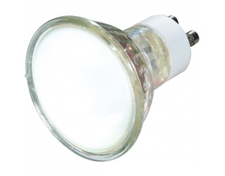 Satco S4127 - 20MR16/GU10/FL/FR - 20 Watt - 120 Volt - Halogen - MR16 - Twist and Lock (GU10)