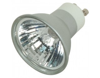 Satco S4181 - 35MR16/FMW/S/GU10 - 35 Watt - 120 Volt - Halogen - MR16 - Twist and Lock (GU10) - Silver Back
