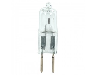 Satco S4197 - 20T3/CL - 20 Watt - 12 Volt - Halogen - T3 - Bi-Pin (GY6.35) - Clear
