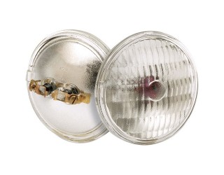 Satco S4331 - H7556 6V 6W ST2 PAR36 C6 - Sealed Beam Lamp - 6 Watt - 6 Volt - PAR36 - Screw Terminal (MP2)