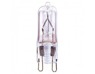 Satco S4642 - 100T4/G9/CL - 100 Watt - 120 Volt - Halogen - T4 - Bi-Pin G9 Base - Clear