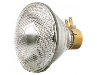 Satco S4802 - 120PAR/3FL/MINE - Incandescent - 120 Volt - 120 Watt - PAR38 - Medium Side Prong - Dimmable Reflector - Clear Finish