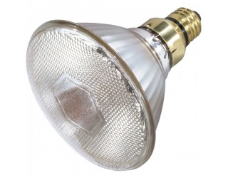 Satco S4888 - CDM100/PAR38/SP/3000K - High-Intensity Discharge (HID) - 100 Watt - PAR38 - Medium (E26) - Metal Halide - Pulse Start - Probe Start - Clear Finish - 3,000 Kelvin (Warm White)