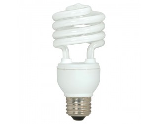 Satco S7225 - 18T2/41 - 18 Watt - 120 Volt - Compact Fluorescent - T2 - Medium (E26) - 4,100 Kelvin