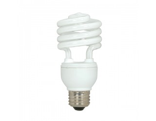 Satco S7417 - 18T2/50/230V - 18 Watt - 230 Volt - Compact Fluorescent - T2 - Medium European (E27) - 5,000 Kelvin