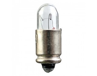 Satco S7830 - 388 28V 1.1W S5.7S9 T1.75 C2F - Miniature Light - 1.12 Watt - 28 Volt - T1 3/4 - Midget Grooved (S5.7s) - Clear Finish