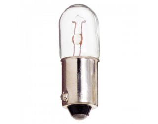 Satco S7863 - 24MB 24V 1.7W BA9S T2 1/2 C2F - Miniature Light - 1.68 Watt - 24 Volt - T2.5 - Mini Bayonet (BA9s)