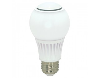 Satco S9039 - KolourOne LED - Omni-Directional Dimmable Lamp - 10.5A19/OMNI/LED/5000K - 10.5 Watt - 120 Volt - A19 - Medium (E26) - Frosted White - 5,000 Kelvin