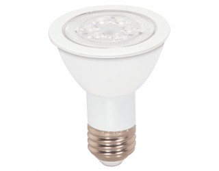 Satco S9080 - 7PAR20/LED/25'/3000K/120V/D - 7 Watt - 120 Volt - LED - PAR20 - Medium (E26) - Array White - 3,000 Kelvin