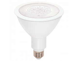 Satco S9095 - 17PAR38/LED/40'/4000K/120V - 17 Watt - 120 Volt - LED - PAR38 - Medium (E26) - Array White - 4,000 Kelvin