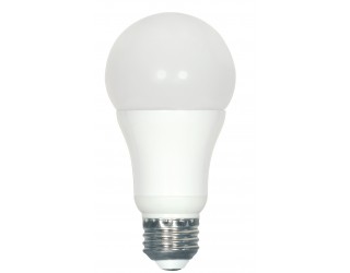 Satco S9108 - Dimmable - 7A19/LED/5000K/120V - 7 Watt - 120 Volt - LED - A19 - Medium (E26) - Frosted White - 5,000 Kelvin