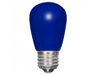 Satco S9172 - 1.4W/S14/BL/LED/120V/CD - LED - 1.4 Watt - 120 Volt - S14 - Medium (E26) - Ceramic Blue
