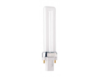 Sylvania 21275 / 20307 - CF7DS/850/ECO - Compact Fluorescent - 7 Watt - T4 - Single Tube - 2-Pin (G23) - 5,000 Kelvin (Natural White)