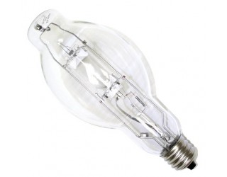 Sylvania 64705 - MP400/BU-ONLY - High-Intensity Discharge (HID) - 400 Watt - ED37 - Mogul Screw (E39) - Metal Halide - Open Rated - Probe Start - Clear Finish - 3,600 Kelvin (Neutral White)