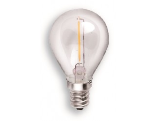 Luxrite LR21231 - LED0.5S11/CL/27K - LED - 0.5 Watt - 120 Volt - Clear - Candelabra (E12) - S11 - Clear Finish - 2,700 Kelvin (Warm White)