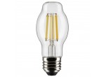 Satco S21334 - 8BT15/CL/LED/927/120V - LED Filament - 120 Volt - 8 Watt - BT15 - Dimmable - RoHS - Wet Location - Medium (E26) - Clear - 2700K (Warm White)