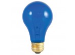Bulbrite 105325 - 25A/TB - 25 Watt - 120 Volt - Incandescent - A19 - Medium (E26) - Transparent Blue - 2,700 Kelvin