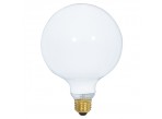Satco S3003 - 100G40/W - Incandescent - 120 Volt - 100 Watt - G40 - Medium (E26) - Dimmable Globe Light - Gloss White