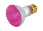 Satco S3212 - 50R20/PK - Incandescent - 130 Volt - 50 Watt - R20 - Medium (E26) - Dimmable Reflector - Pink