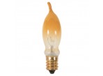 Satco S3243 - 7 1/2CA5/FY - Incandescent - 120 Volt - 7.5 Watt - CA5 - Candelabra (E12) - Dimmable Decorative Light - Yellow