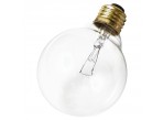 Satco S3447 - 25G25 - Incandescent - 120 Volt - 25 Watt - G25 - Medium (E26) - Dimmable Globe Light - Clear Finish